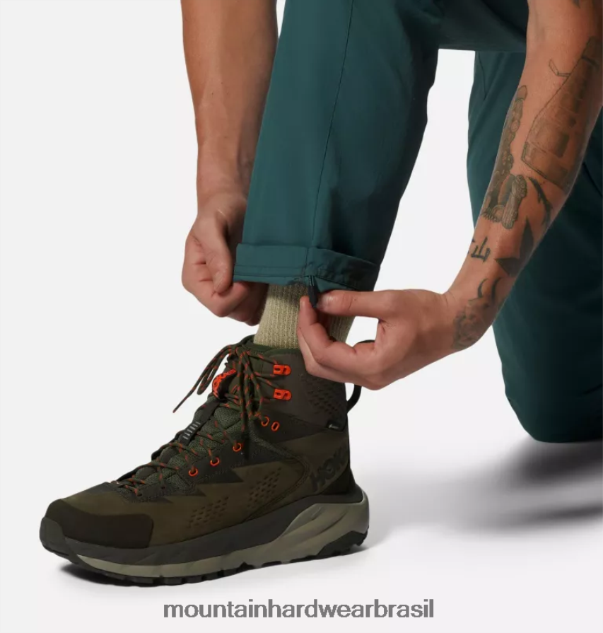 abeto preto homens Mountain Hardwear calça strider partes inferiores AD28F6475