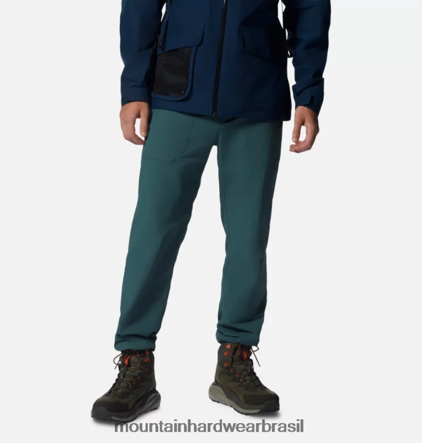 abeto preto homens Mountain Hardwear calça strider partes inferiores AD28F6475