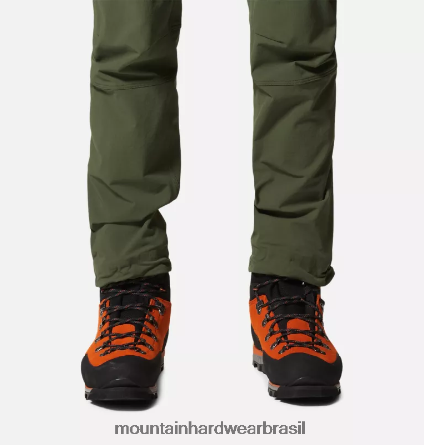excedente verde homens Mountain Hardwear calça alpina chockstone partes inferiores AD28F6280