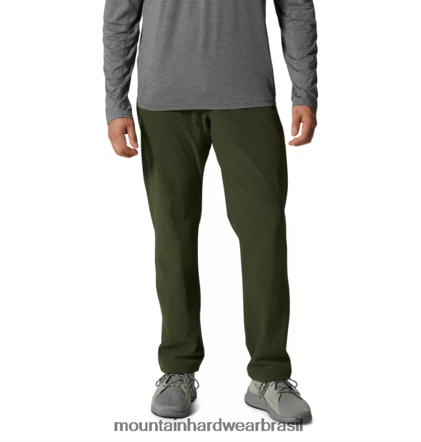 excedente verde homens Mountain Hardwear calça chockstone partes inferiores AD28F6279