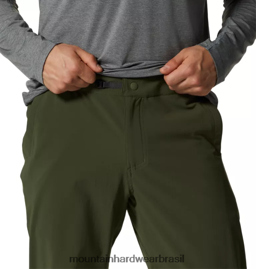 excedente verde homens Mountain Hardwear calça chockstone partes inferiores AD28F6279