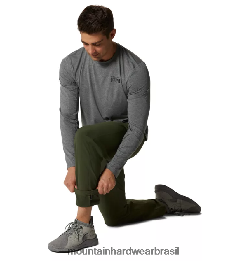 excedente verde homens Mountain Hardwear calça chockstone partes inferiores AD28F6279