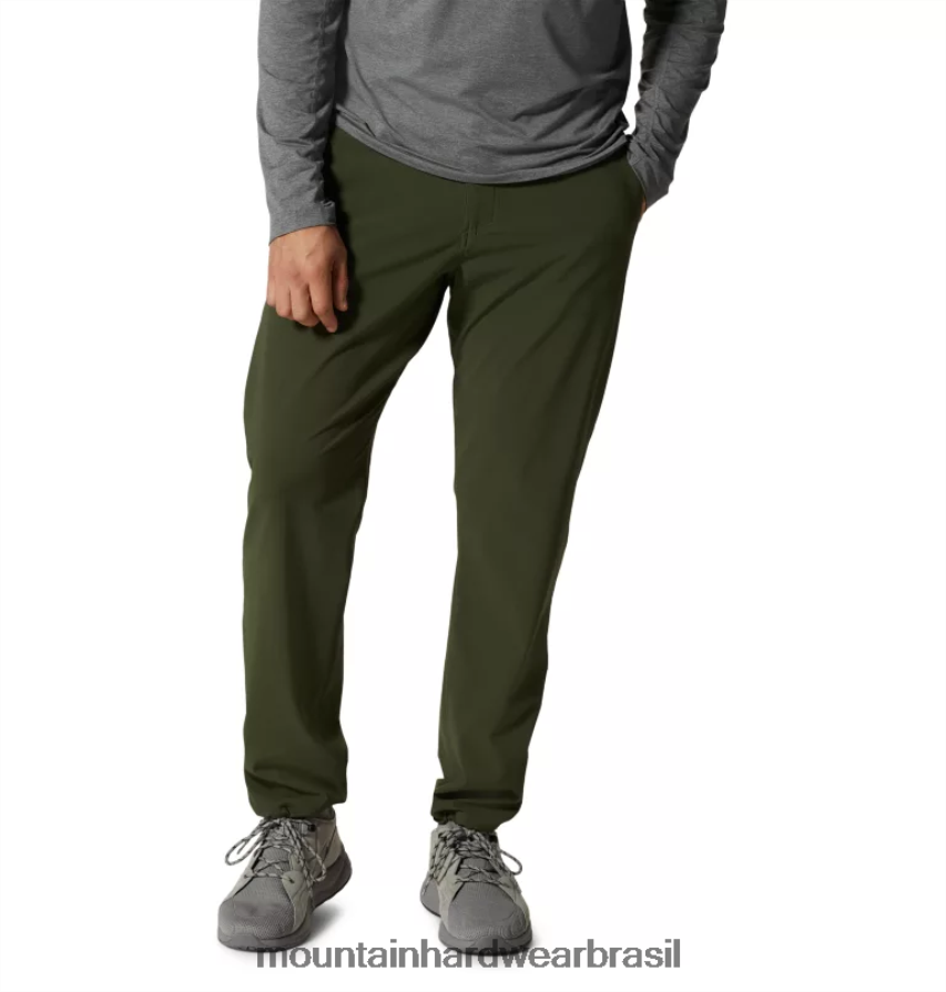 excedente verde homens Mountain Hardwear calça chockstone partes inferiores AD28F6279