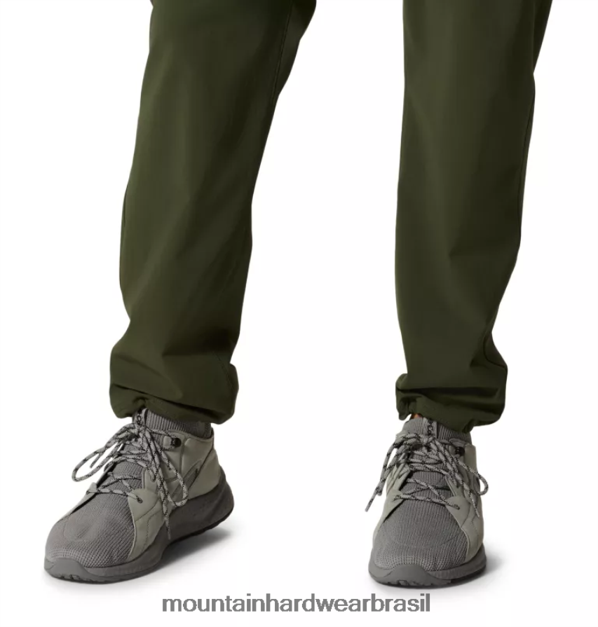 excedente verde homens Mountain Hardwear calça chockstone partes inferiores AD28F6279