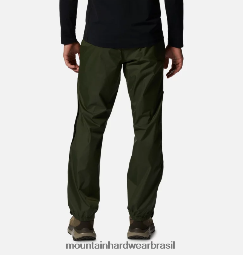 excedente verde homens Mountain Hardwear calça limite partes inferiores AD28F6261
