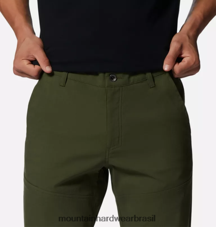 excedente verde homens Mountain Hardwear calça partes inferiores AD28F637