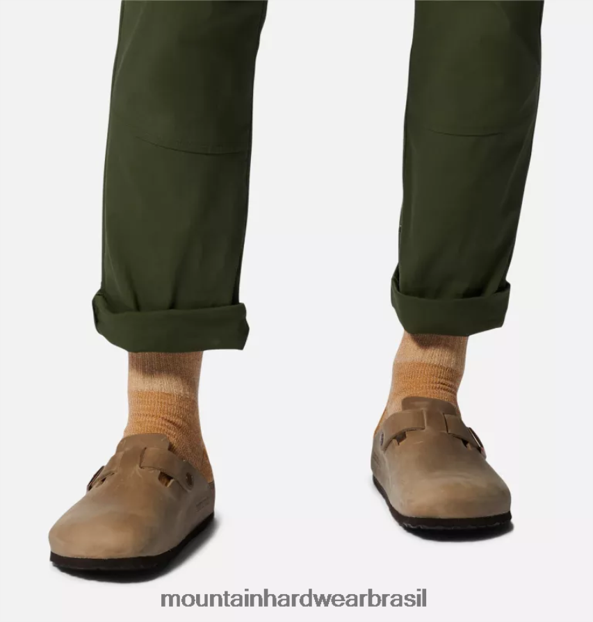 excedente verde homens Mountain Hardwear calça partes inferiores AD28F637