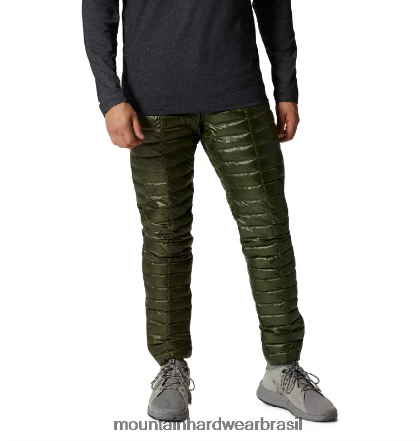 excedente verde homens Mountain Hardwear calça sussurradora de fantasmas partes inferiores AD28F6199