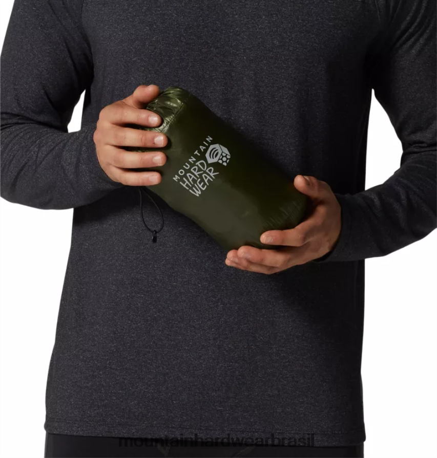 excedente verde homens Mountain Hardwear calça sussurradora de fantasmas partes inferiores AD28F6199