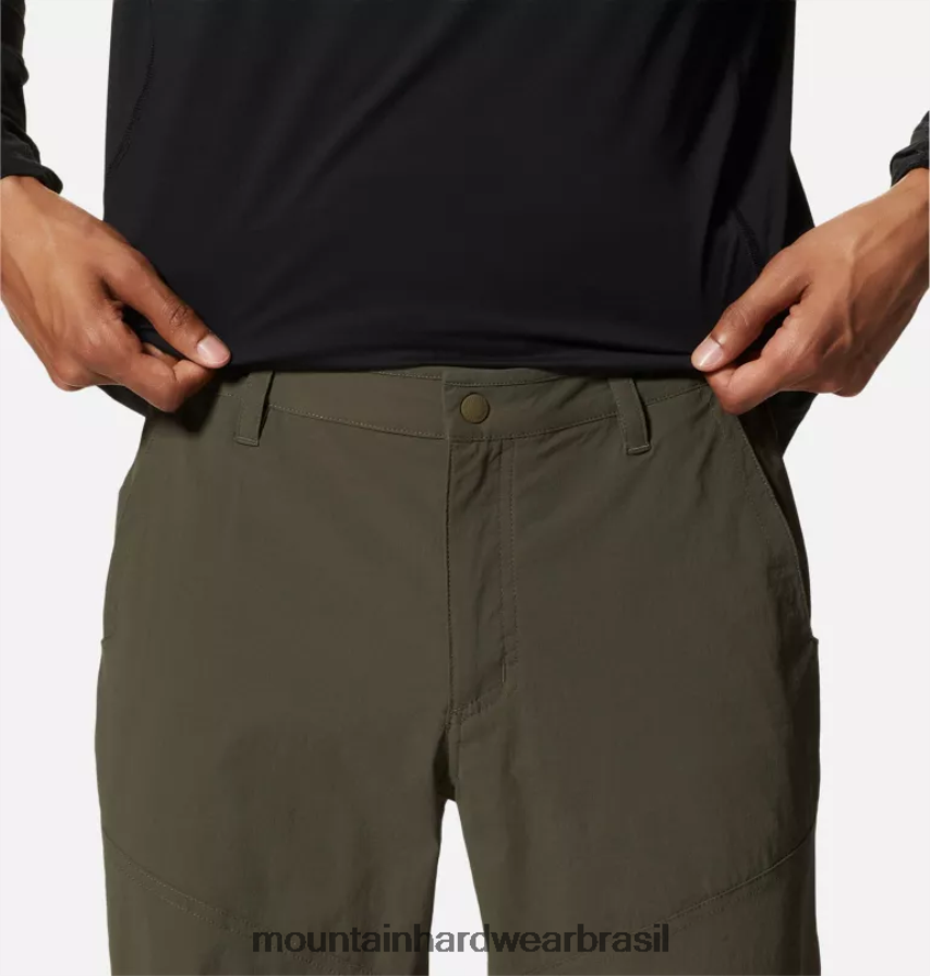 linha de cume homens Mountain Hardwear calça de caminhada na bacia partes inferiores AD28F6153
