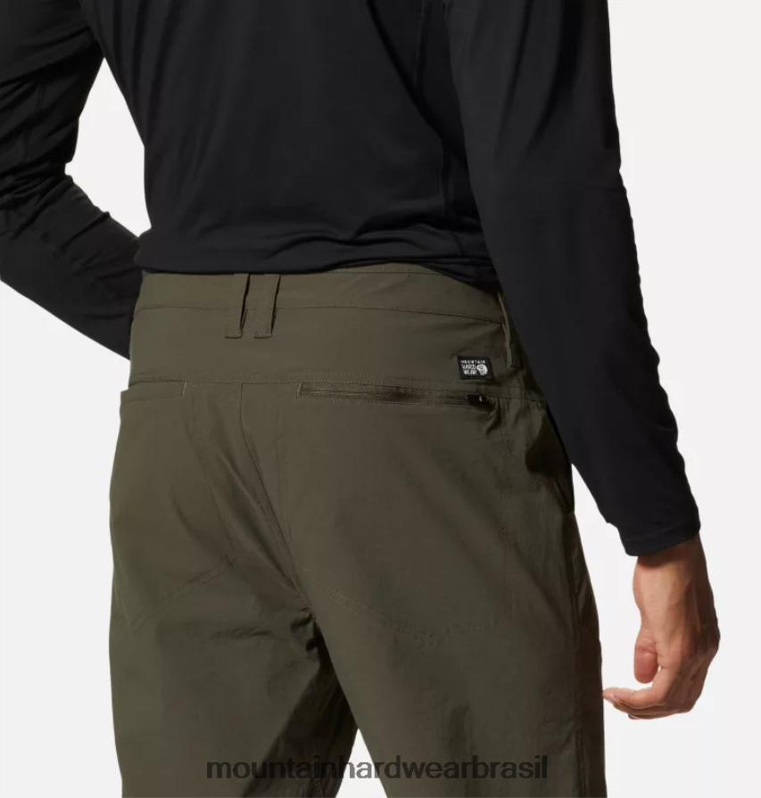linha de cume homens Mountain Hardwear calça de caminhada na bacia partes inferiores AD28F6153