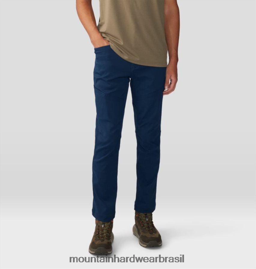 marinha homens Mountain Hardwear calça ativa ap partes inferiores AD28F648