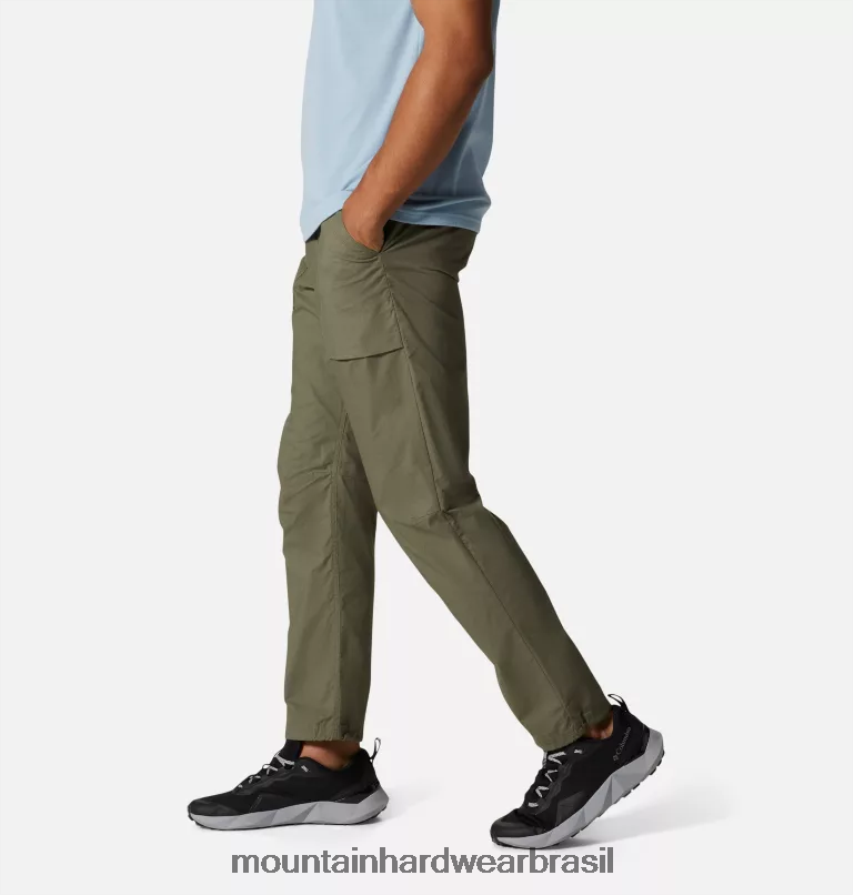 pedra verde homens Mountain Hardwear calça com cinto j tree partes inferiores AD28F6178