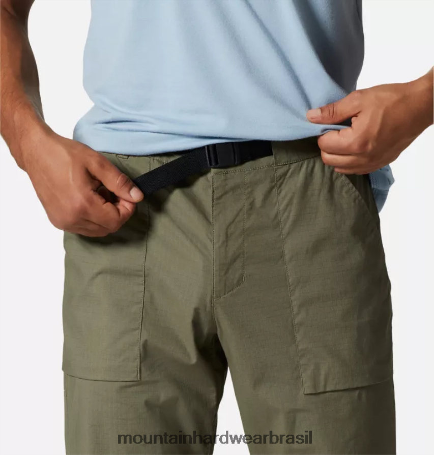 pedra verde homens Mountain Hardwear calça com cinto j tree partes inferiores AD28F6178