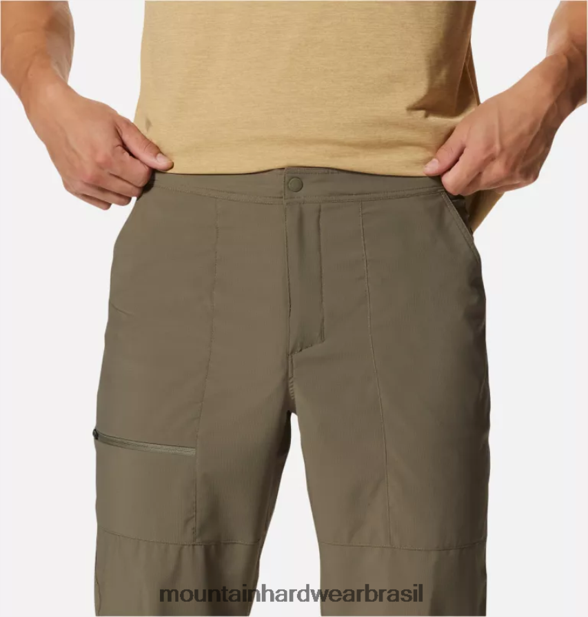 pedra verde homens Mountain Hardwear calça remetente de trilha partes inferiores AD28F6283