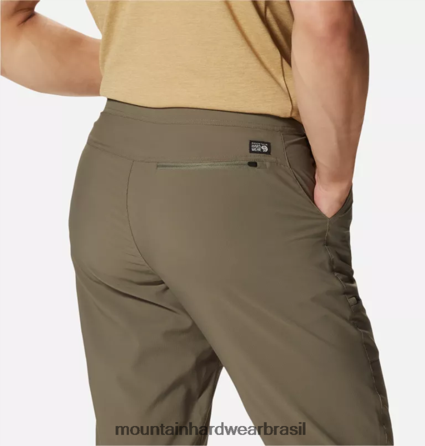 pedra verde homens Mountain Hardwear calça remetente de trilha partes inferiores AD28F6283