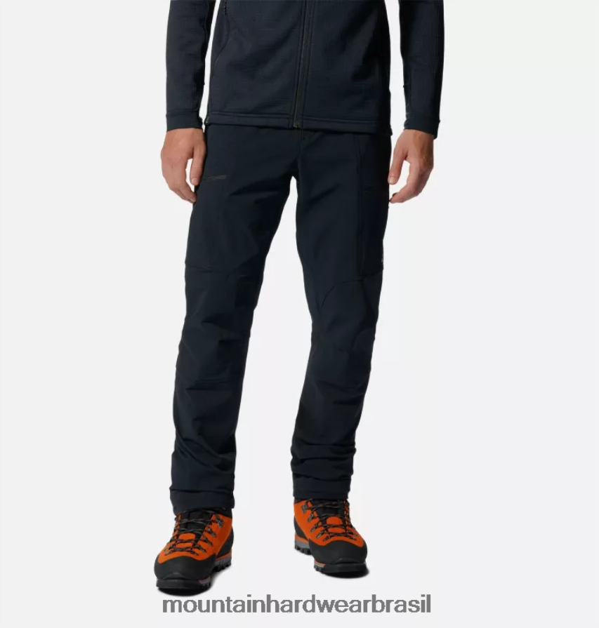 preto homens Mountain Hardwear calça alpina chockstone partes inferiores AD28F6281