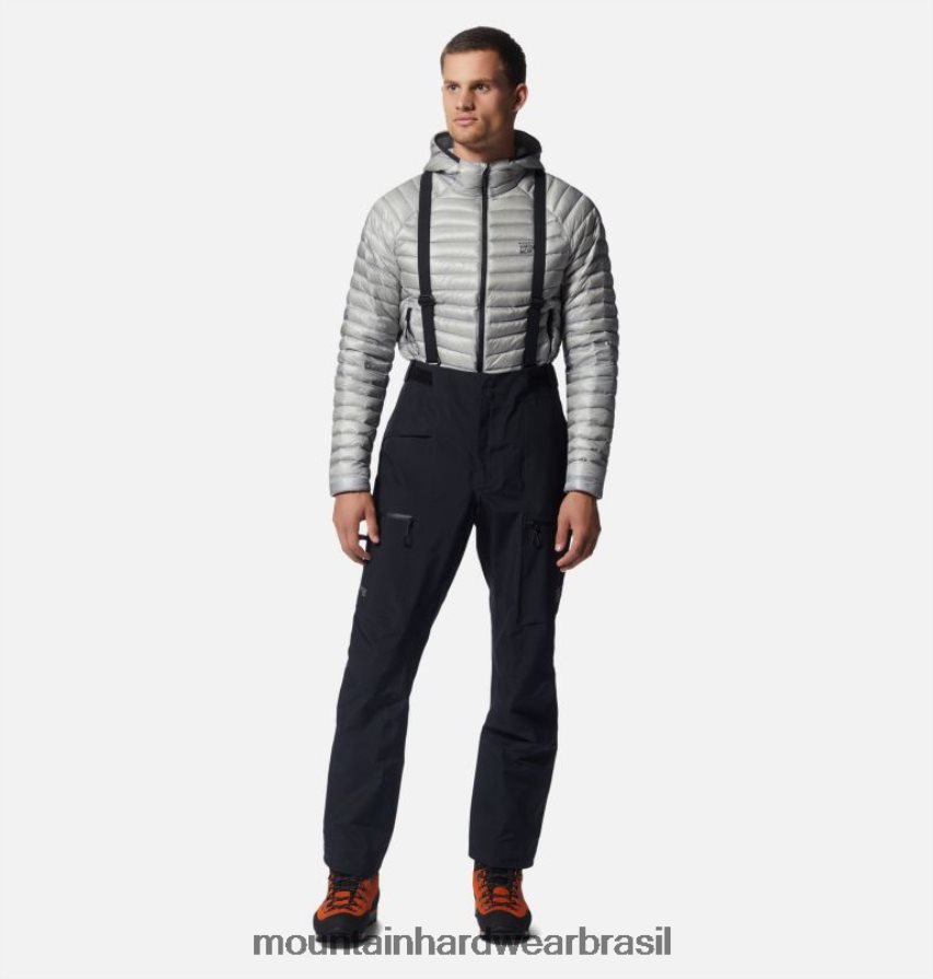 preto homens Mountain Hardwear calça gore-tex pro dawnlight partes inferiores AD28F6245