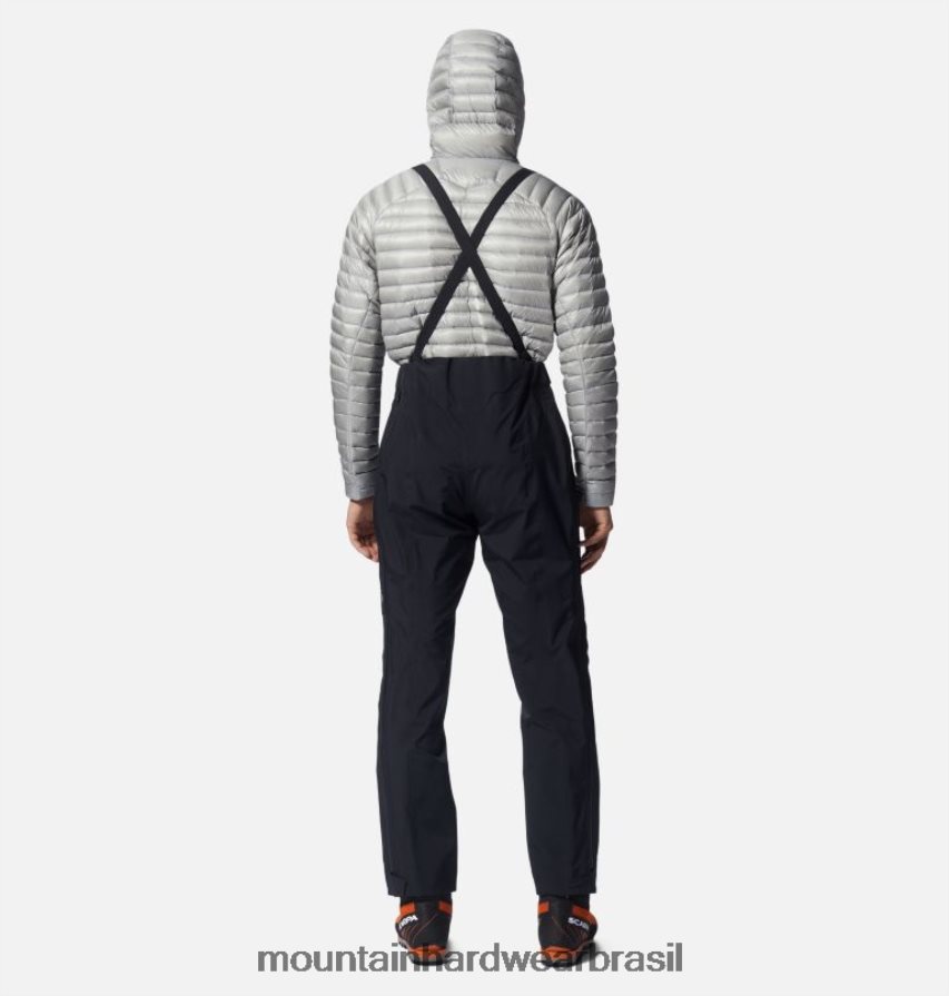 preto homens Mountain Hardwear calça gore-tex pro dawnlight partes inferiores AD28F6245