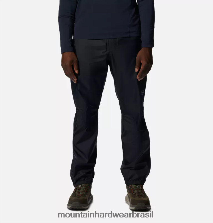 preto homens Mountain Hardwear calça limite partes inferiores AD28F6262