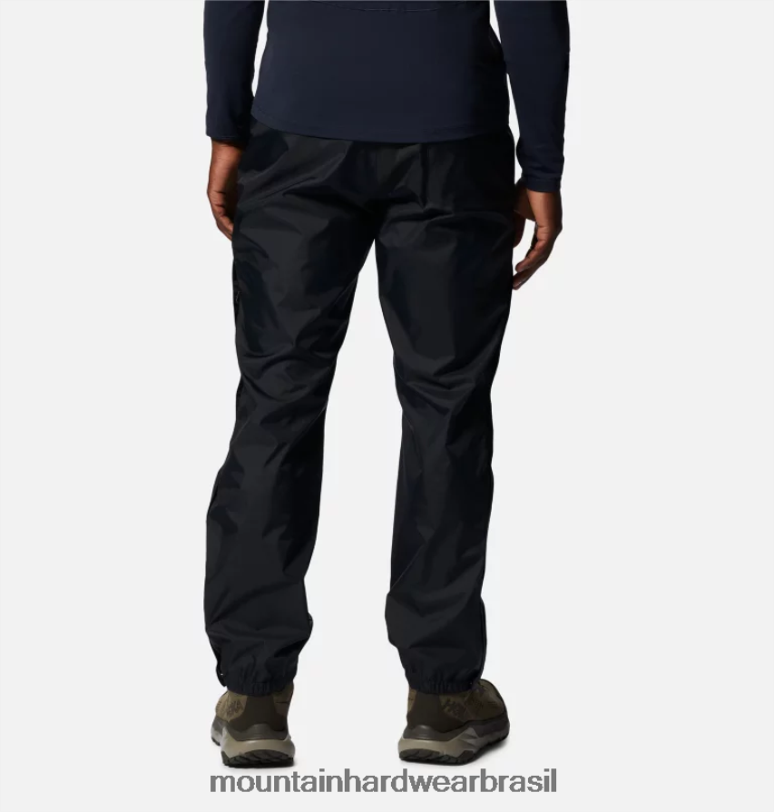 preto homens Mountain Hardwear calça limite partes inferiores AD28F6262