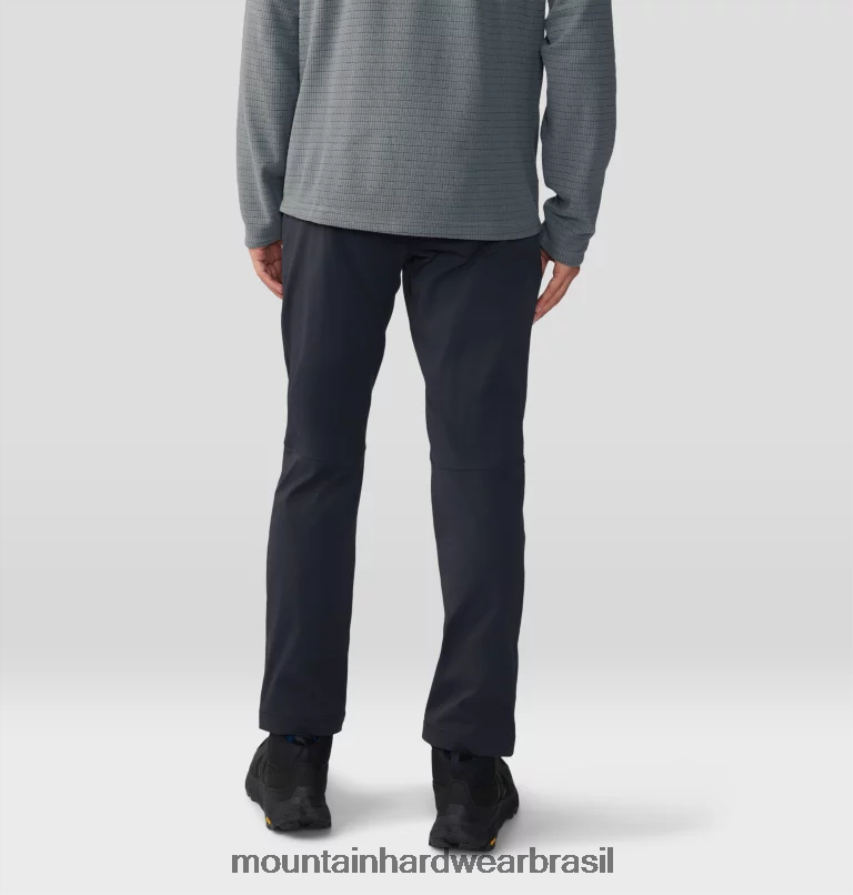tempestade negra homens Mountain Hardwear calça ativa ap partes inferiores AD28F645