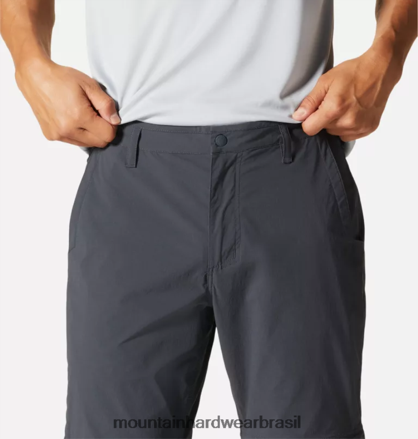 tempestade negra homens Mountain Hardwear calça conversível de caminhada na bacia partes inferiores AD28F6172