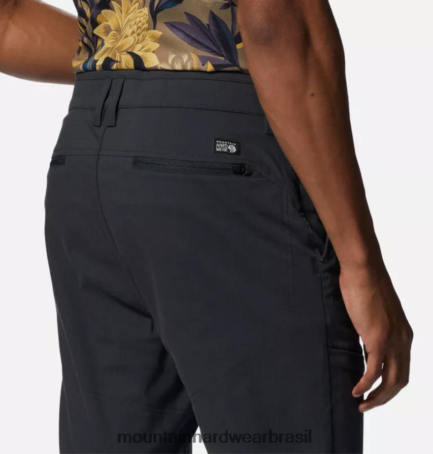 tempestade negra homens Mountain Hardwear calça partes inferiores AD28F635