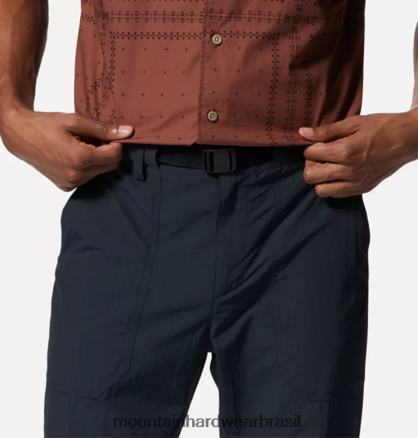 tempestade negra homens Mountain Hardwear calça strider partes inferiores AD28F6474