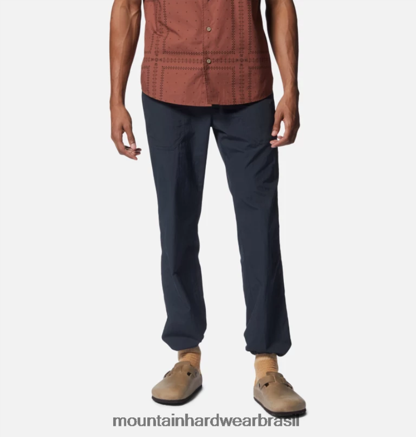 tempestade negra homens Mountain Hardwear calça strider partes inferiores AD28F6474