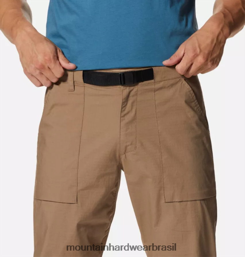 trilha de poeira homens Mountain Hardwear calça com cinto j tree partes inferiores AD28F6176