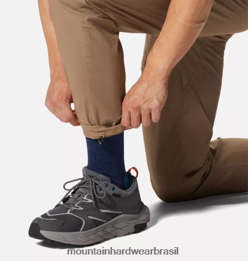 trilha de poeira homens Mountain Hardwear calça com cinto j tree partes inferiores AD28F6176