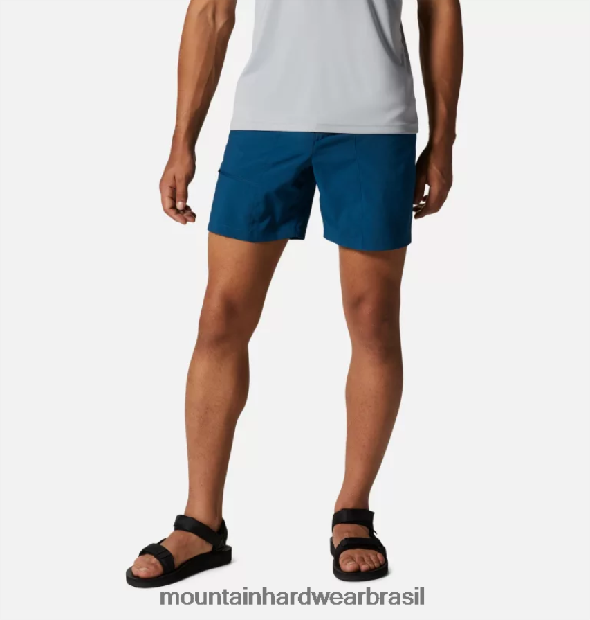 Cáspio escuro homens Mountain Hardwear remetente de trilha curta partes inferiores AD28F6286