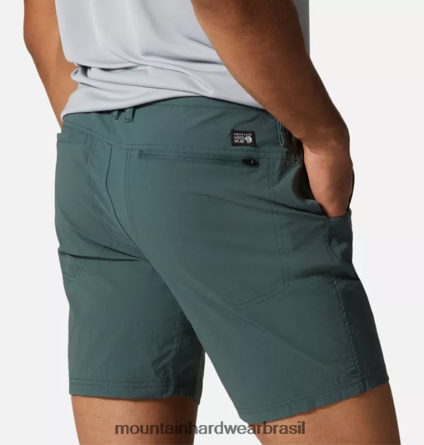 abeto preto homens Mountain Hardwear caminhada na bacia curta partes inferiores AD28F6160