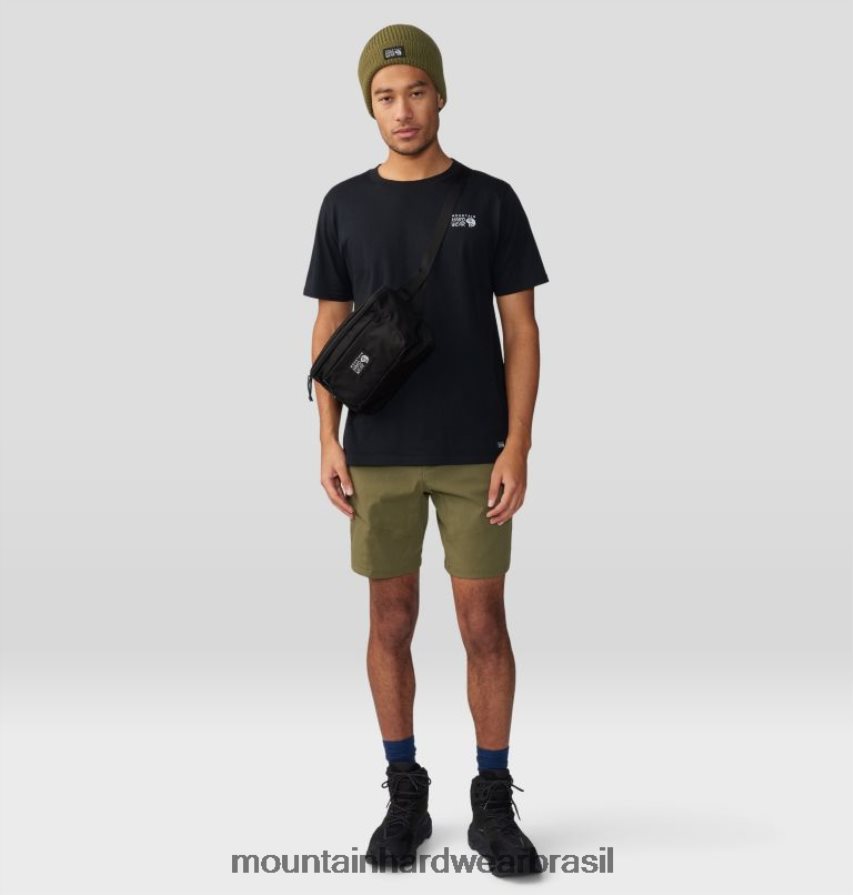 combate verde homens Mountain Hardwear ap ativo curto partes inferiores AD28F653