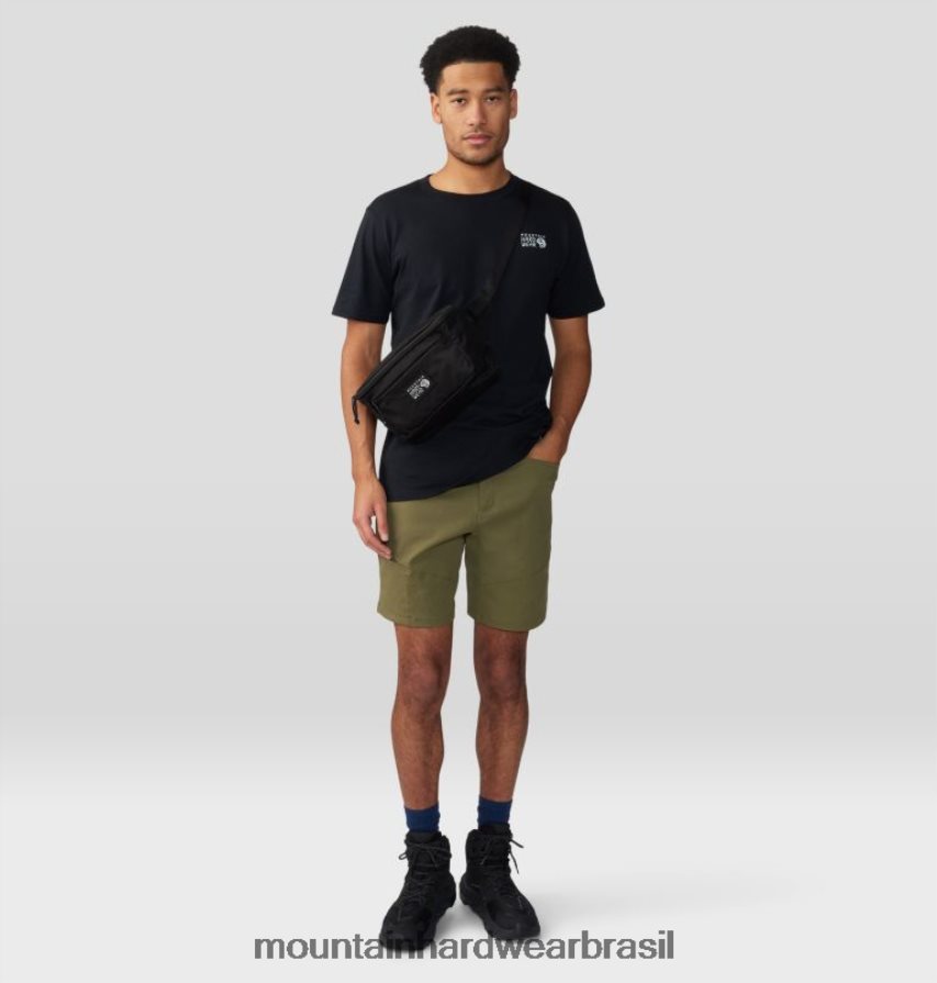 combate verde homens Mountain Hardwear ap ativo curto partes inferiores AD28F653