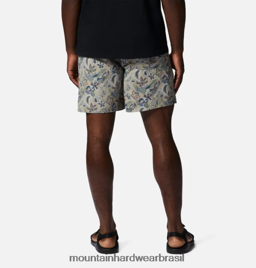estampa floral kilim do ermo homens Mountain Hardwear short de natação stryder partes inferiores AD28F6482