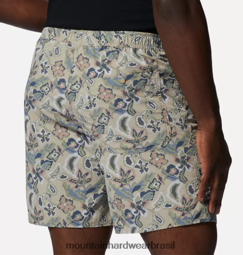 estampa floral kilim do ermo homens Mountain Hardwear short de natação stryder partes inferiores AD28F6482