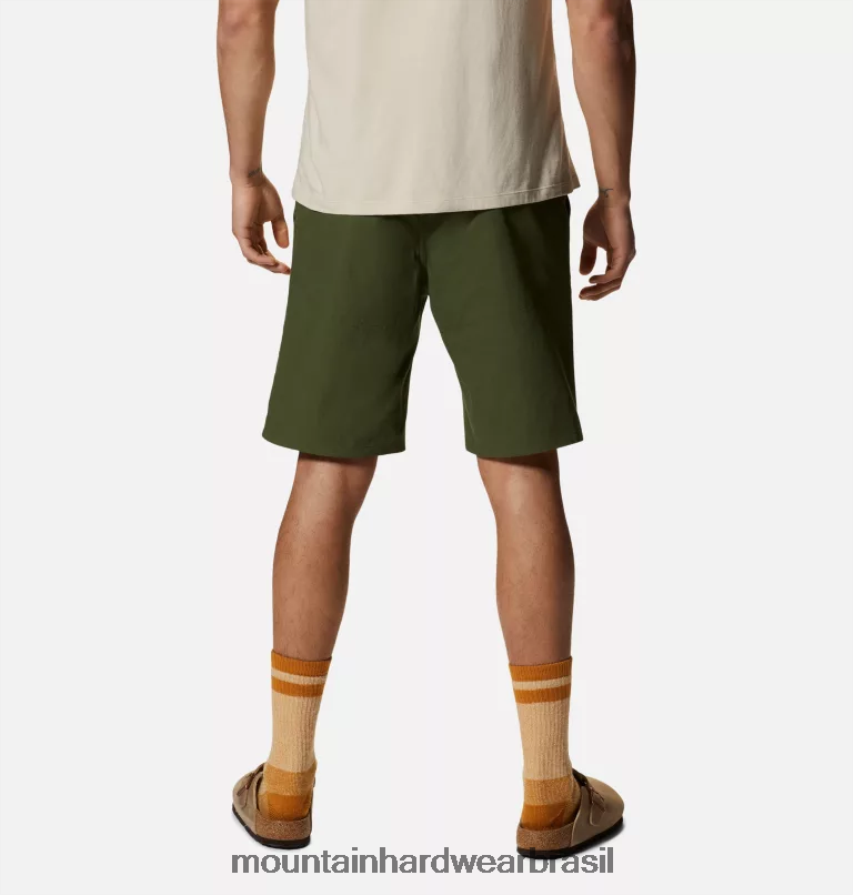 excedente verde homens Mountain Hardwear ap curto partes inferiores AD28F639