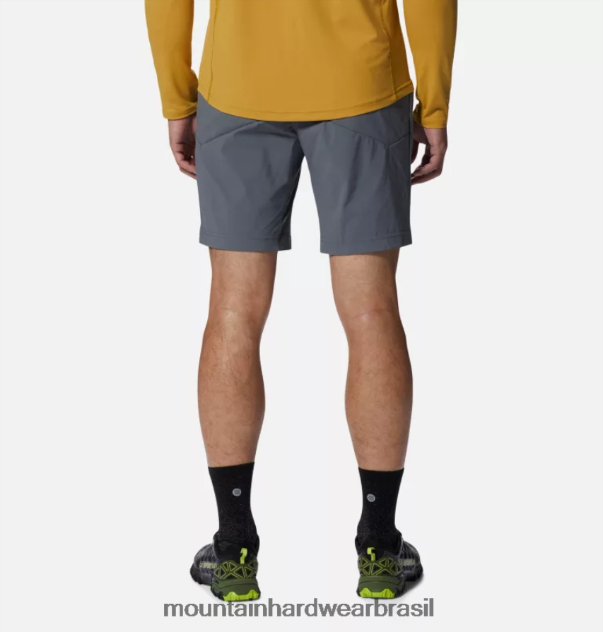 folha cinza homens Mountain Hardwear pull-on de bacia curto partes inferiores AD28F6167