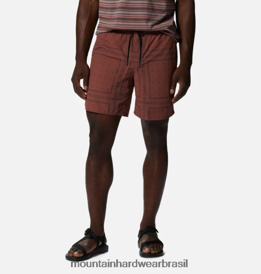 grade de bandana de argila terra homens Mountain Hardwear short de natação stryder partes inferiores AD28F6484
