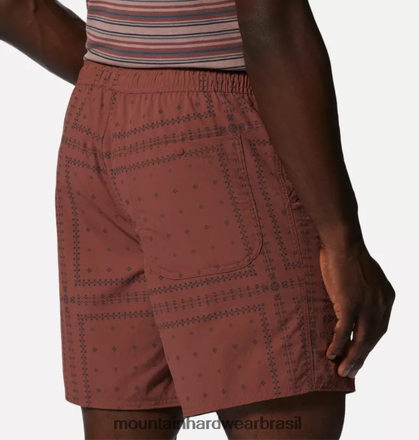 grade de bandana de argila terra homens Mountain Hardwear short de natação stryder partes inferiores AD28F6484
