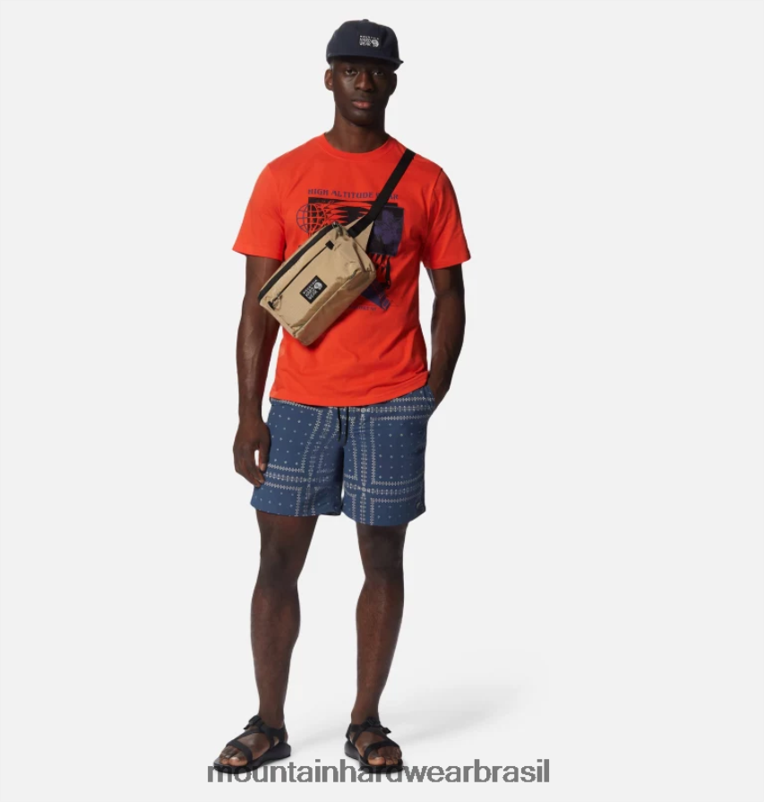 grade de bandana de zinco homens Mountain Hardwear short de natação stryder partes inferiores AD28F6480