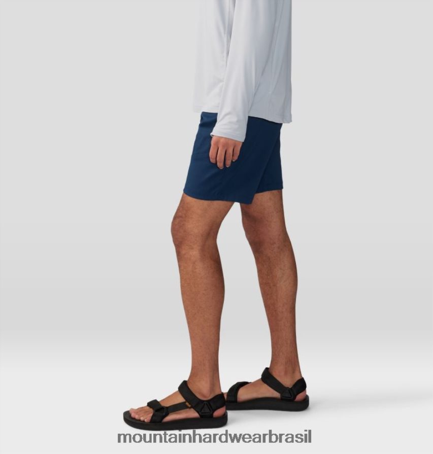 marinha homens Mountain Hardwear ap ativo curto partes inferiores AD28F649