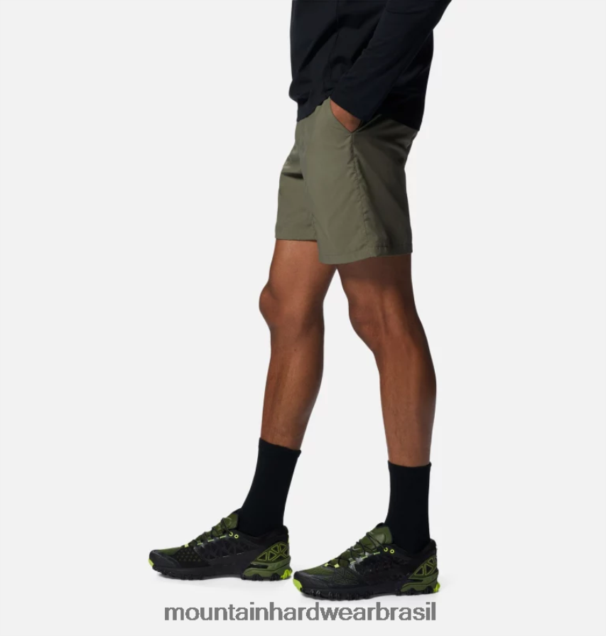 pedra verde homens Mountain Hardwear remetente de trilha curta partes inferiores AD28F6287