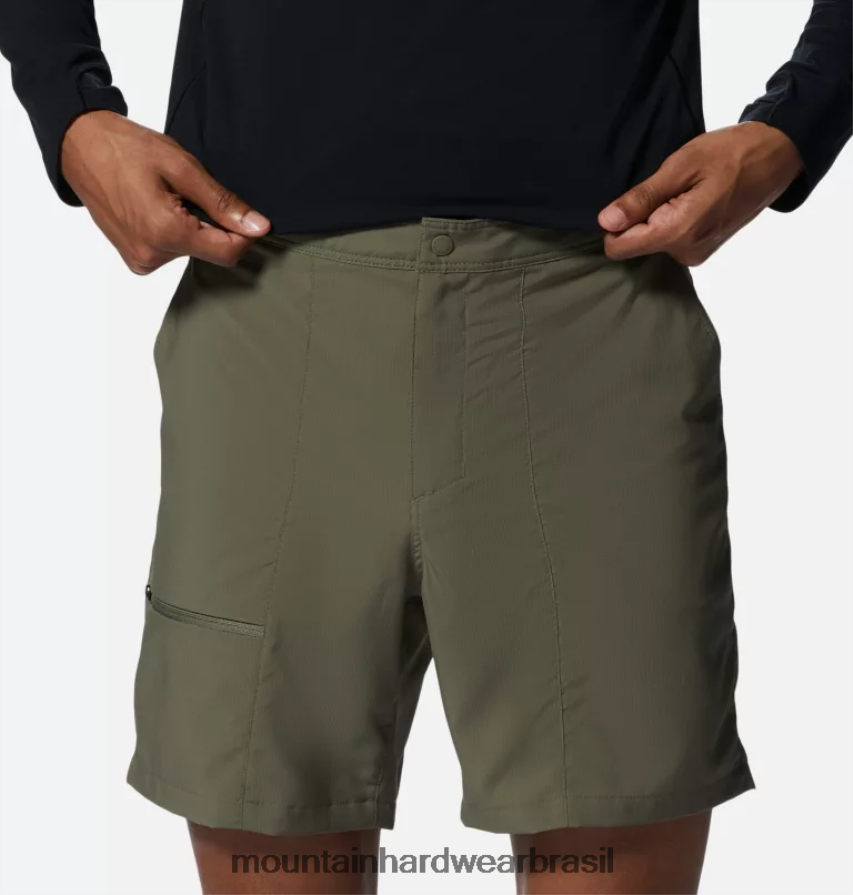 pedra verde homens Mountain Hardwear remetente de trilha curta partes inferiores AD28F6287