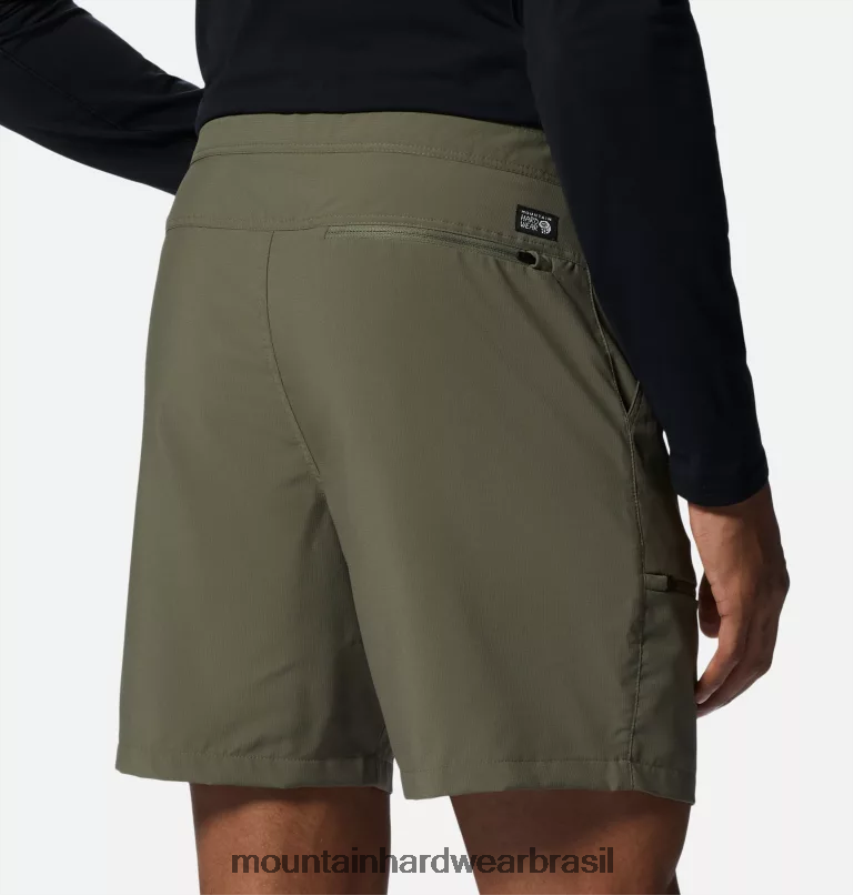 pedra verde homens Mountain Hardwear remetente de trilha curta partes inferiores AD28F6287