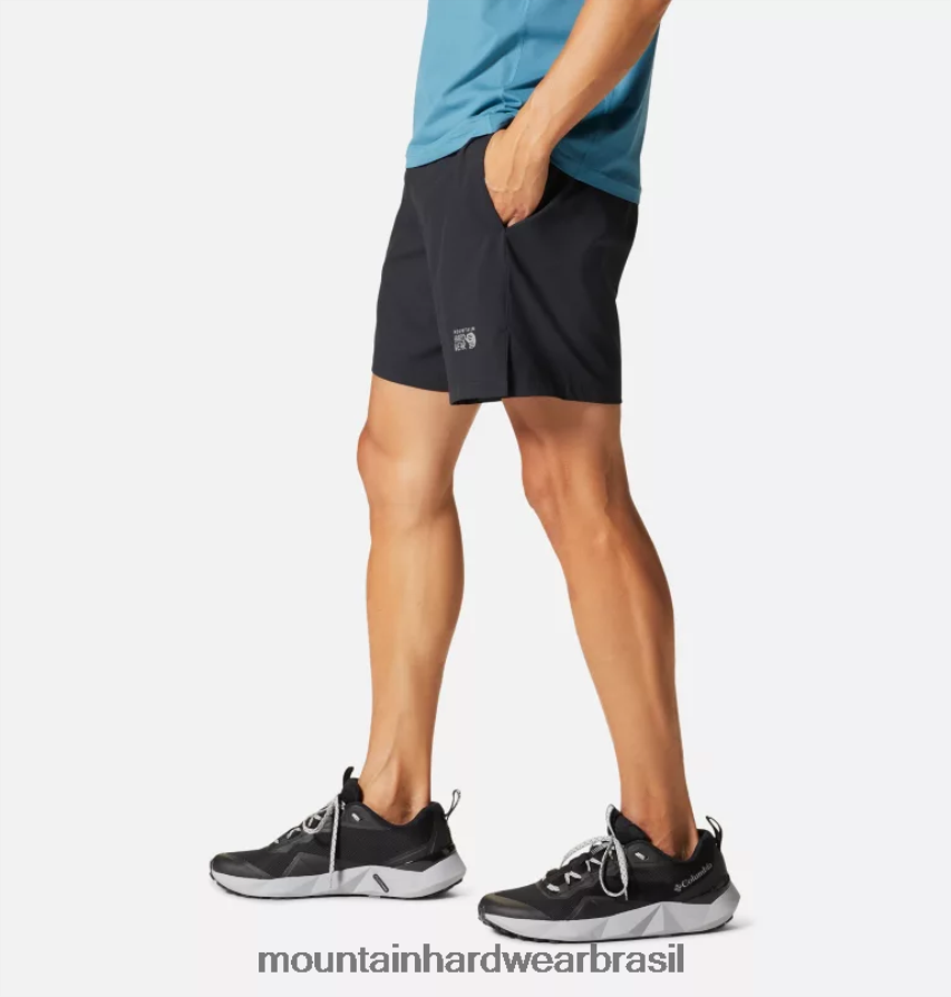 preto homens Mountain Hardwear sombra lite curta partes inferiores AD28F6487