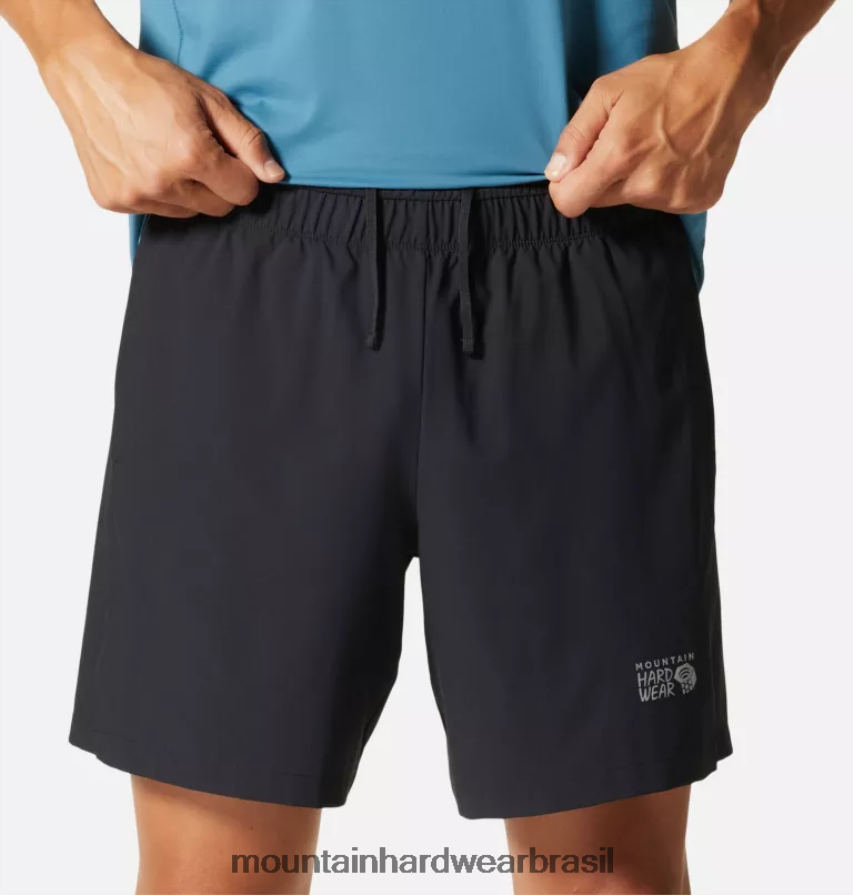 preto homens Mountain Hardwear sombra lite curta partes inferiores AD28F6487