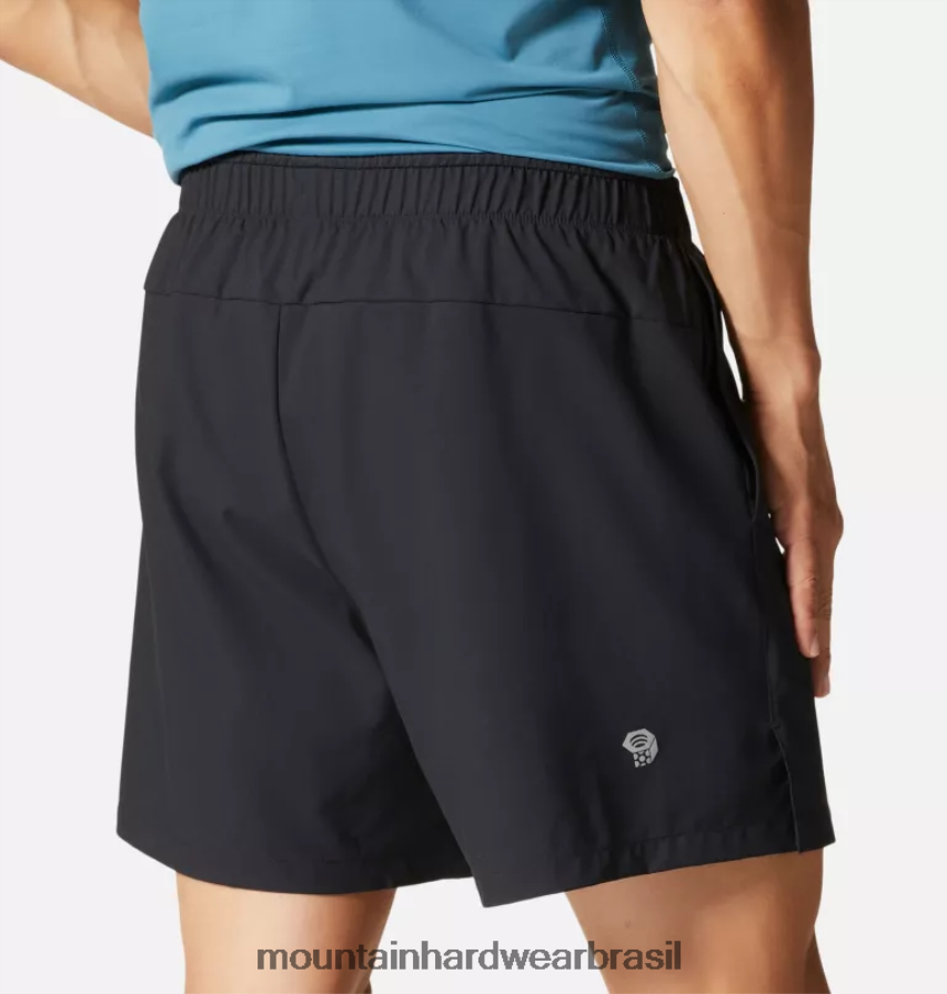 preto homens Mountain Hardwear sombra lite curta partes inferiores AD28F6487